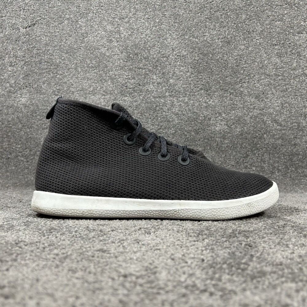 Allbirds Tree Topper TT Mens Size 12 Charcoal Black High Top Athletic Shoes Used